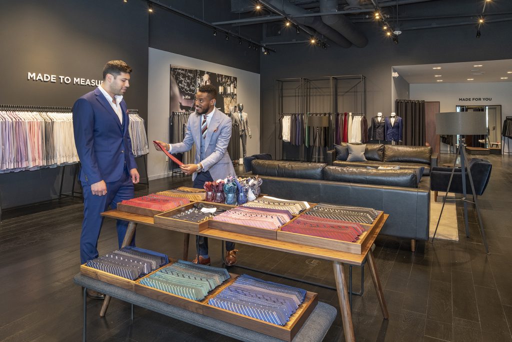 Indochino Men’s Suits The Americana at Brand, Glendale, West Hollywood, Santa Monica CA